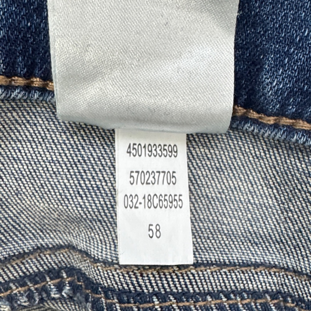 Chico's Blue Wash Jeggings with‎ Floral Embroidery US Size 6R / Chicos Size 0.5R - Picture 13 of 14